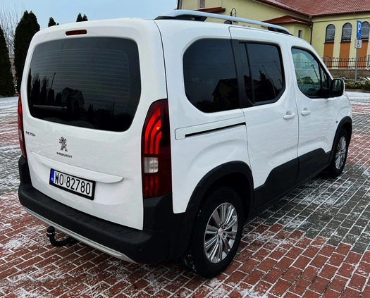 Peugeot Rifter cena 57800 przebieg: 56000, rok produkcji 2019 z Ostrołęka małe 742